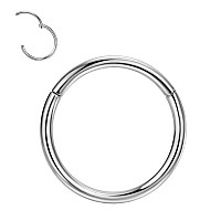 Fansing 20G 8Mm Nose Rings Hoop Titanium Nose Hoop 20 Gauge Helix Daith Tragus Septum Lip Piercing Jewelry Cartilage Earring Hoo