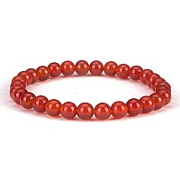 Cherry Tree Collection Small Medium Large Sizes Gemstone Beaded Bracelets For Women Men And Teens 6Mm Round Beads Dee