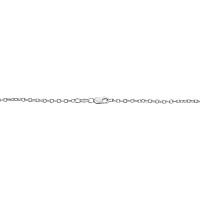 Kooljewelry Sterling Silver Round Cable Chain Necklace 21 Mm 24 Inch