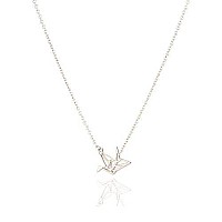 Lang Xuan Message Card Heart Pendant Necklace Friendship Unicorn Good Luck Elephant Pendant Chain Necklace With Gift Card