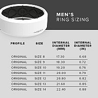 Groove Life Mossy Oak Blades Camo Silicone Ring Breathable Rubber Wedding Rings For Men Lifetime Coverage Unique Design Comfo