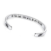 Tony Sandy Best Friend Christmas Gifts For Women Friendship Bracelets Best Friends Gifts For Women To The End You Will Be My F