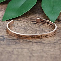 Joycuff 18K Rose Gold Plated Bff Cuff Bracelet Best Friend Inspirational Jewelry Friendship Motivational Funny Gift For Her