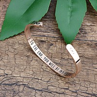 Joycuff Bff Jewelry Gift For Friendship Sister To The End You Will Be My Friend Rose Gold Cuff Bracelet