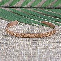 Joycuff Inspirational Bracelet Rose Gold Yoga Meditation Mantra Cuff Bangle For Daughter Sister Wife Mom Friend Friendship