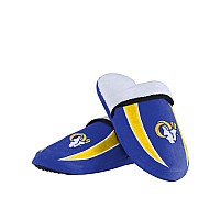 Los Angeles Rams Nfl Mens Sherpa Slide Slippers S