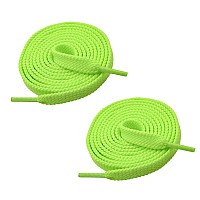 Vsudo Upgrade 24 Double Layer Weave Flat Shoelaces 516 Wide Flat Shoe Laces For Adults Kids Sneakers Or Athletic Shoes 1Pairn