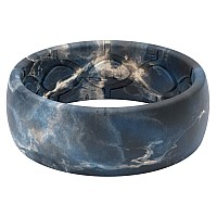 Groove Life Nomad Rapids Silicone Ring Breathable Rubber Wedding Rings For Men Lifetime Coverage Unique Design Comfort Fit Ri