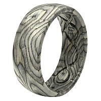 Groove Life Nomad Ash Silicone Ring Breathable Rubber Wedding Rings For Men Lifetime Coverage Unique Design Comfort Fit Ring