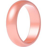 Thunderfit Silicone Rings Wedding Bands For Women 55 Mm Wide 2 Mm Thick Rose Gold 556 1650Mm