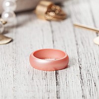 Thunderfit Silicone Rings Wedding Bands For Women 55 Mm Wide 2 Mm Thick Rose Gold 556 1650Mm