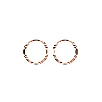 8Mm Hoop Earrings For Women 16G Cartilage Earring Rook Helix Daith Piercing Jewelry Earlobe Earrings For Men Small Huggie Earrin