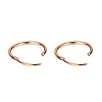 8Mm Hoop Earrings For Women 16G Cartilage Earring Rook Helix Daith Piercing Jewelry Earlobe Earrings For Men Small Huggie Earrin