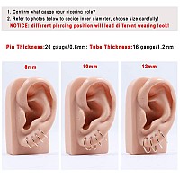 20 Gauge Hoop Earrings For Women 16G Cartilage Earring Conch Rook Helix Piercing Jewelry Earlobe Earrings For Men Huggie Earring