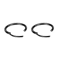 20 Gauge Hoop Earrings For Women 16G Cartilage Earring Rook Helix Daith Piercing Jewelry Earlobe Earrings For Men Small Huggie E