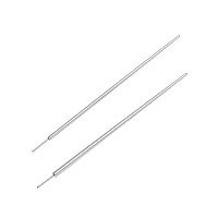 Newkeepsr 2Pcs18G16G Implant Grade Titanium Pin Insertion Taper For Threadless Labret Bar10Mm12Mm