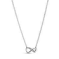 PANDORA Sparkling Infinity Necklace - Sterling Silver & CZ