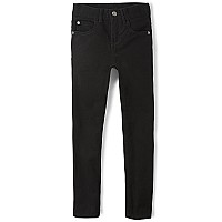 The Childrens Place Boys Stretch Skinny Jeans Black Wash Single 10 Slim Us