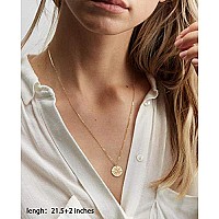 Turandoss Layered Gold Necklaces For Women 14K Gold Layered Necklace 4 Necklaces Layered Gold Delicate Star Necklace Minimalis