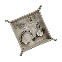 Unionbasic Jewelry Tray For Rings Watches Earrings Entryway Catchall Holder Keys Change Caddy Nightstand Organizer Bedside Val