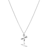 Lang Xuan Message Card Silver Cross Arrows Pendant Necklace Friendship Starfish Good Luck Elephant Pendant Chain Necklace With G