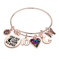 Ursteel Birthday Gifts For 10 Year Old Girls 10Th Birthday Gifts For Daughter Granddaughter Niece Cousin Birthday Bracelets Chi