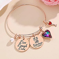 35Th Birthday Gifts For Women Friend Birthday Bracelets Jewelry 35 Yr Old Birthday Gifts For Friends Female Women Sister Birthd