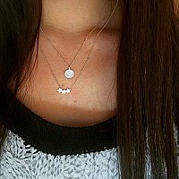 Lang Xuan Message Card Yoga Om Pendant Necklace Friendship Starfish Good Luck Elephant Pendant Chain Necklace With Gift Card Si