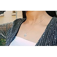 Lang Xuan Friendship Cactus Compass Necklace Message Card Butterfly Pendant Good Luck Elephant Pendant Chain Necklace With Gift