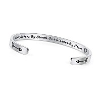 Tony Sandy Sister Bracelet Sister Gifts From Sister Christmas Not Sisters By Blood But Sisters By Heart Friend Birthday Gifts