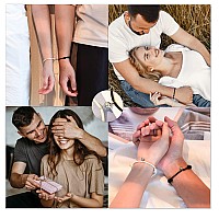 Tarsus Matching Bracelets For Couples Relationship Bracelet Mutual Attraction Couple Gifts For Boyfriend Girlfriend Women Men H