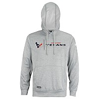 New Era Nfl Mens Cool Grey Gametime Pullover Performance Hoodie Pro Football Sweatshirt Houston Texans Small