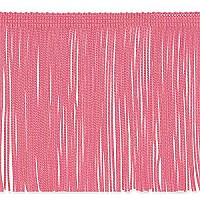 Trims By The Yard 4 Chainette Fringe Trim Dark Rose 5 Yard Cut