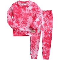 Vaenait Baby Kids Boys Girls Sleepwear Pajamas 2Pcs Set Tiedyecoral243 Xs