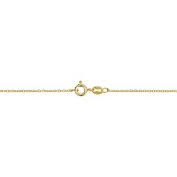 Kooljewelry Yellow Gold Over Sterling Silver Round Cable Chain Necklace 12 Mm 20 Inch