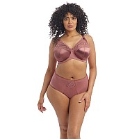 Elomi Womens Plus Size Cate Underwire Full Cup Banded Bra Rosewood 38F