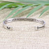 Joycuff Memorial Bracelet For Loss Of Grandpa Grandfather Sympathy Gifts For Granddaughter Grandson Bereavement Bangel In Memory