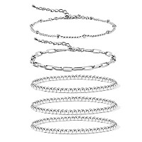 Silver Beaded Bracelets For Womendainty Gold Plated Chain Link Bracelet Stretchable Adjustable Braceleta