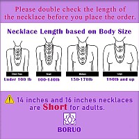 Boruo 925 Sterling Silver Cable Chain Necklace 1Mm Italian Nickelfree Lobster Claw Clasp 26 Inch