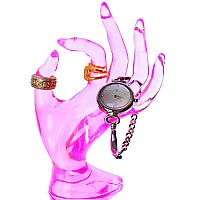 Homegoal Ring Holder Pink Room Decor Hand Jewelry Display Holder Danish Pastel Room Decor Preppy Decor Mannequin Hand Poly