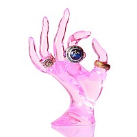 Homegoal Ring Holder Pink Room Decor Hand Jewelry Display Holder Danish Pastel Room Decor Preppy Decor Mannequin Hand Poly