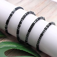 Joycuff Men'S Bracelet Gifts For Boyfriend I Love You Morse Code Bracelets For Women Men Mothers Day Unique Birthday Gifts Jewelry Cord Wrap Bracelet With Black Hematite Beads Gift For Women