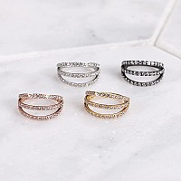 Funlmo 16G Nose Septum Rings Nose Jewelry 10Mm Cartilage Earring Hoop Conch Daith Rook Helix Septum Piercing Jewelry Daith Lobe