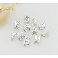 Initial Hoop Earrings For Women Silver Plated Letters N Initial Earrings Valentines Day Gifts For Women