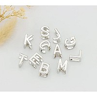 Initial Hoop Earrings For Women Silver Plated Letters B Initial Earrings Valentines Day Gifts For Her