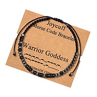 Joycuff Warriors Bracelet For Women Inspirational Religious Prayer Gifts To Men Mom Daughter Grandma Friends Best Friend Motivat