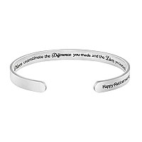 Joycuff Farewell Retirement Gifts For Women Inspire Cuff Bracelets For Retired Friends Colleagues Coworker Mother Teacher Nurses