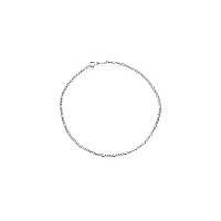 Argento Reale 925 Sterling Silver Figaro Link Chain Necklace 15Mm 2Mm Silver Figaro Link Necklace For Pendants Women Girls Bo