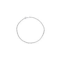 Argento Reale 925 Sterling Silver Figaro Link Chain Necklace 15Mm 2Mm Silver Figaro Link Necklace For Pendants Women Girls Bo