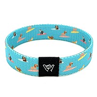 Hang Loose Bands Surfer Beach Bracelets Christmas Gift For Men Women Teens Stocking Stuffer Boho Reversible Wristband